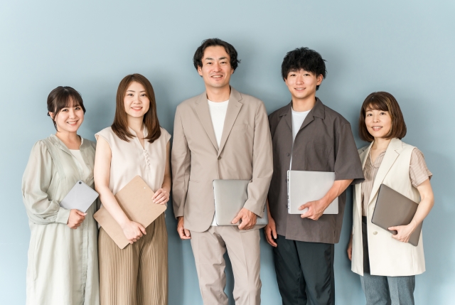 大手通信インフラ企業社員のイメージ